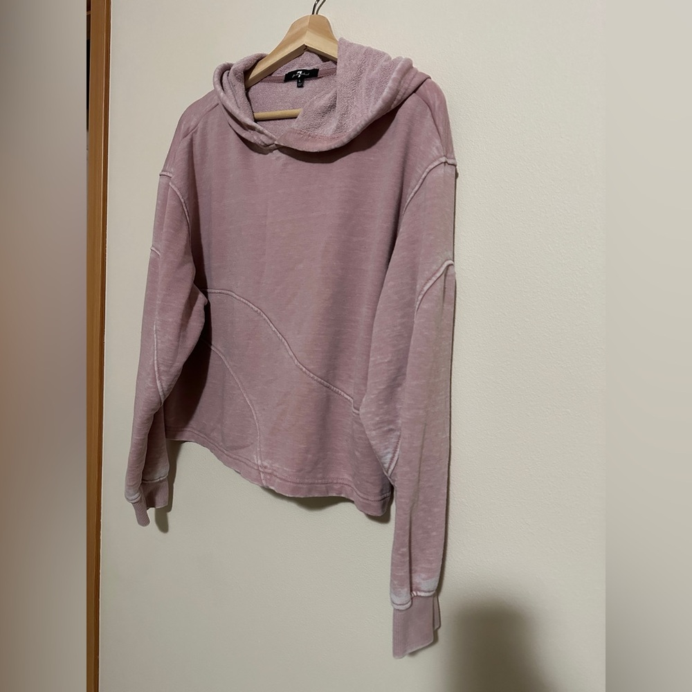 ♻️ 7 for all mankind: crop sweatshirt - Picture 4 of 9